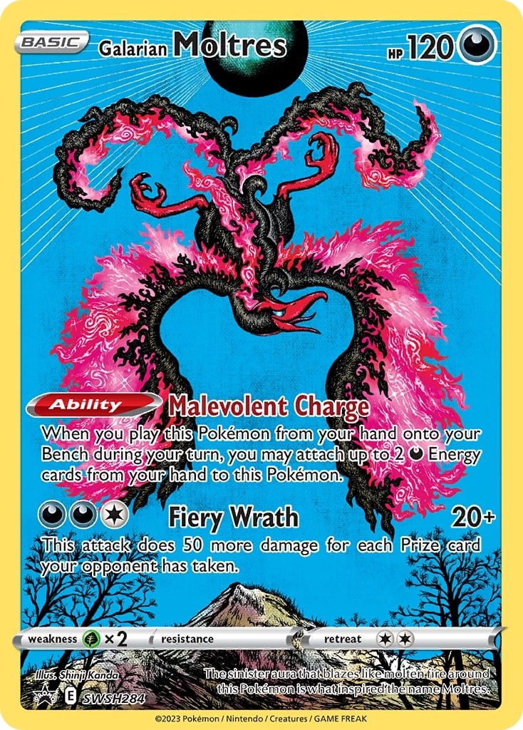 Galarian Moltres (SWSH284) [Sword & Shield: Black Star Promos] | The Time Vault CA