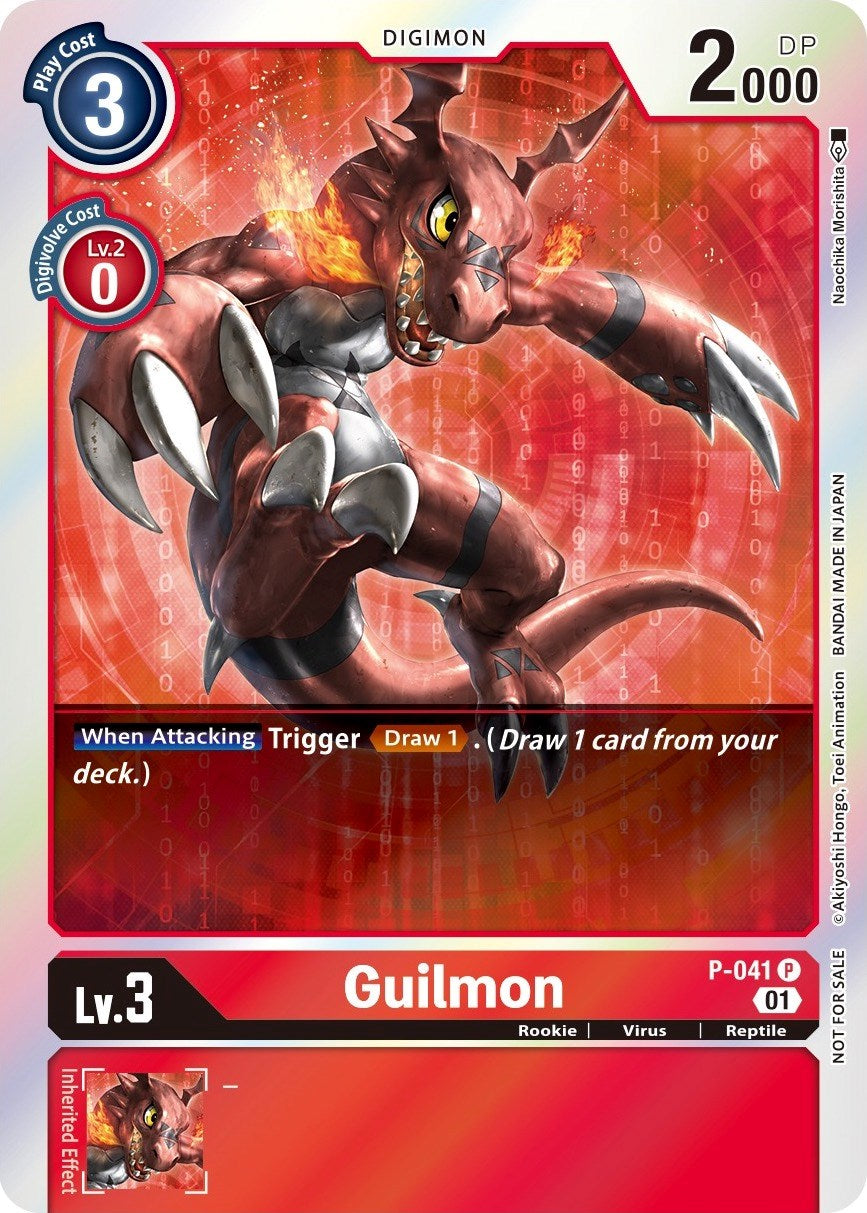 Guilmon [P-041] (Gen Con 2022) [Promotional Cards] | The Time Vault CA