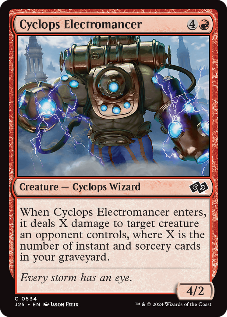 Cyclops Electromancer [Foundations Jumpstart] | The Time Vault CA