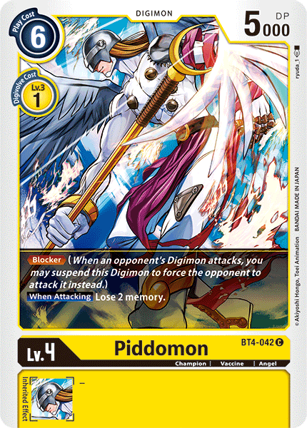 Piddomon [BT4-042] [Great Legend] | The Time Vault CA