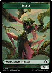 Eldrazi Spawn // Insect (0025) Double-Sided Token [Modern Horizons 3 Tokens] | The Time Vault CA