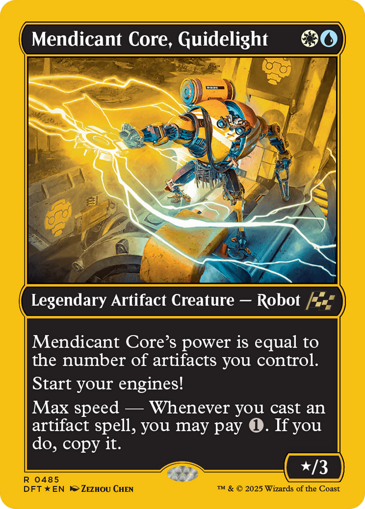 Mendicant Core, Guidelight (First-Place Foil) [Aetherdrift] | The Time Vault CA