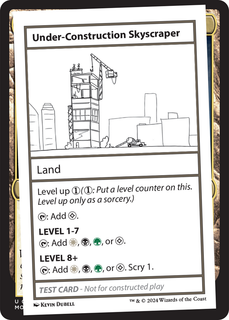 Under-Construction Skyscraper [Mystery Booster 2 Playtest Cards] | The Time Vault CA