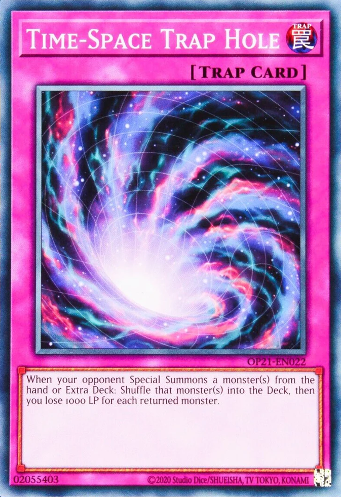 Time-Space Trap Hole [OP21-EN022] Common | The Time Vault CA