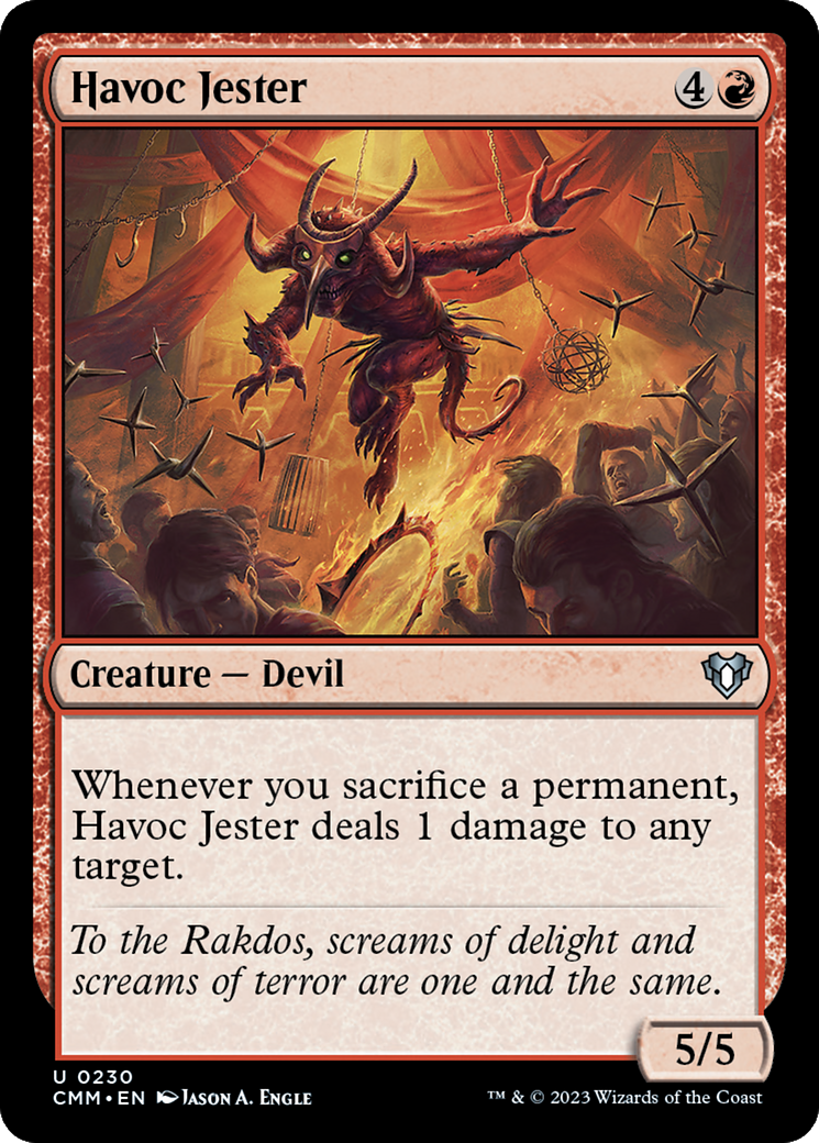 Havoc Jester [Commander Masters] | The Time Vault CA