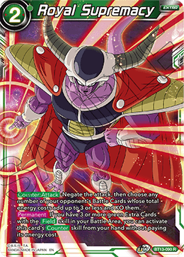 Royal Supremacy (Rare) (BT13-090) [Supreme Rivalry] | The Time Vault CA