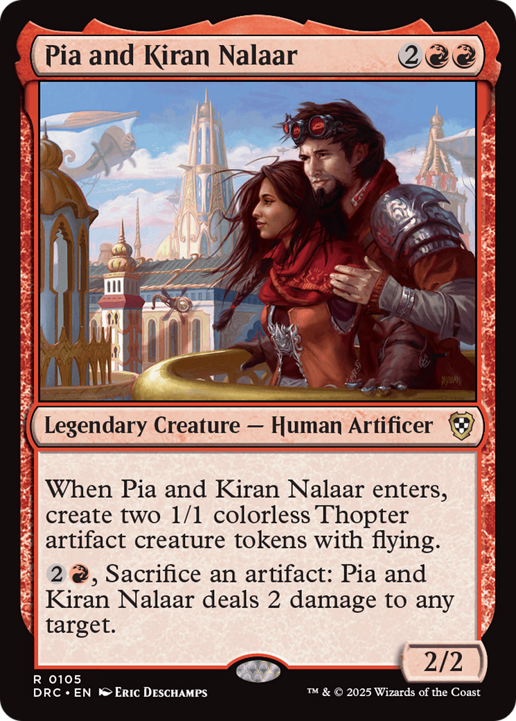 Pia and Kiran Nalaar [Aetherdrift Commander] | The Time Vault CA