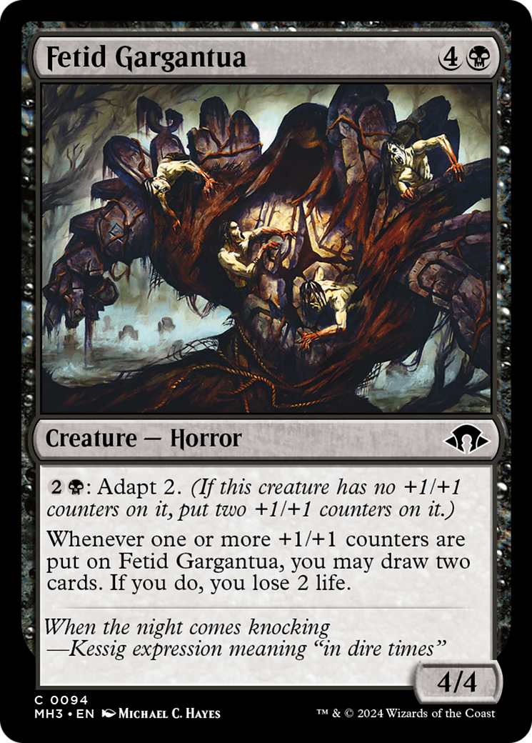 Fetid Gargantua [Modern Horizons 3] | The Time Vault CA