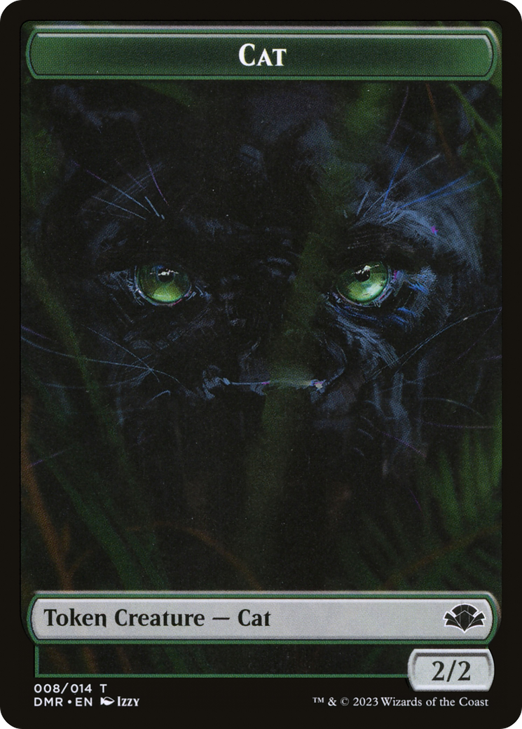 Cat Token (008) [Dominaria Remastered Tokens] | The Time Vault CA