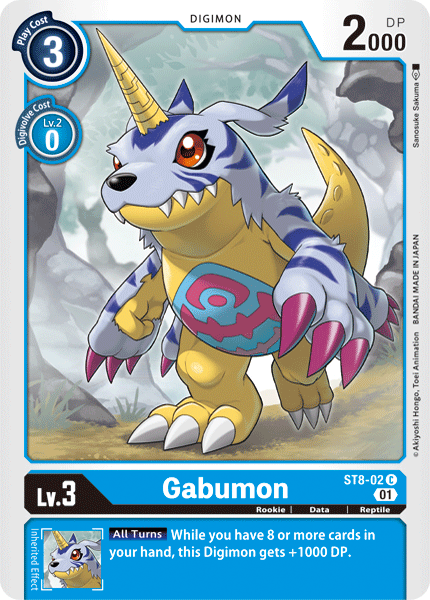 Gabumon [ST8-02] [Starter Deck: Ulforce Veedramon] | The Time Vault CA