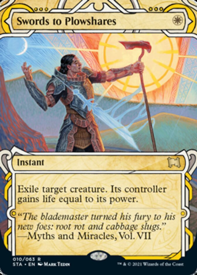Swords to Plowshares [Strixhaven: Mystical Archive] | The Time Vault CA