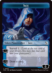 Illusion // Jace Double-Sided Token [Reality Fracture Tokens] | The Time Vault CA