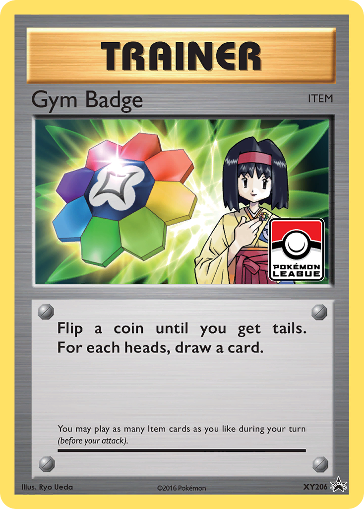 Gym Badge (XY206) (Erika) [XY: Black Star Promos] | The Time Vault CA