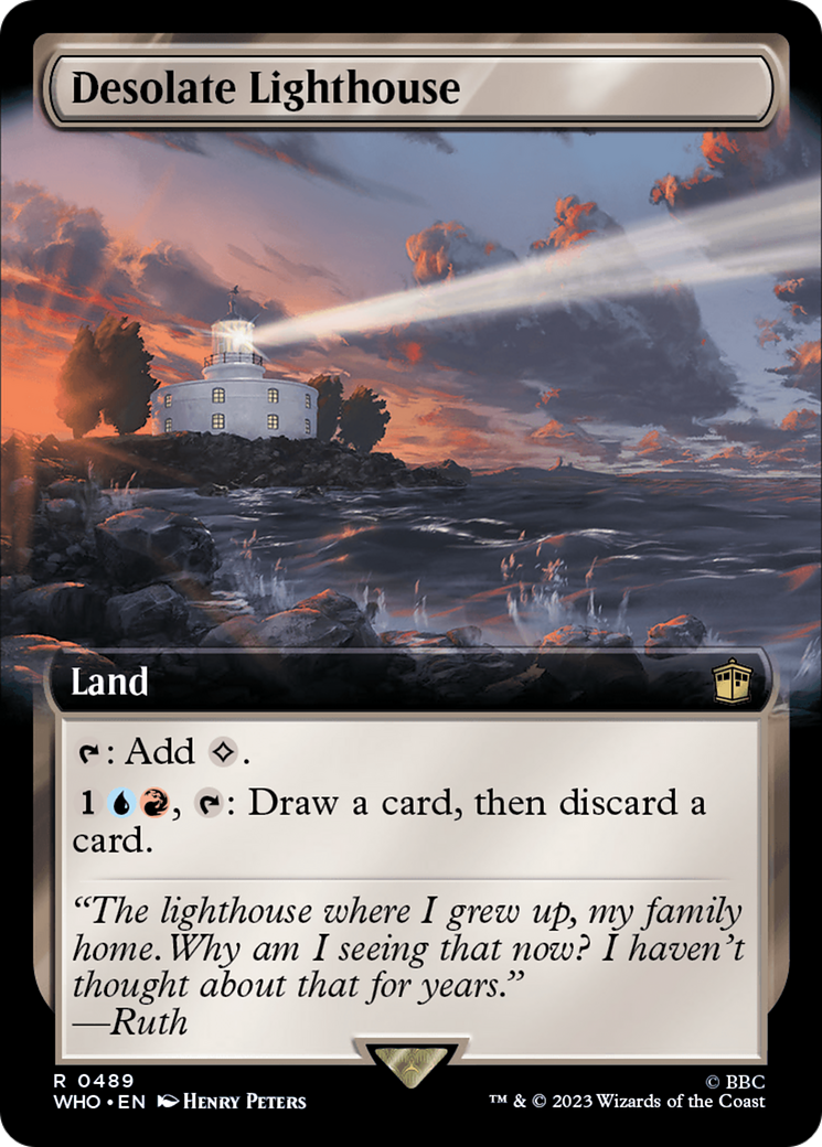 Desolate Lighthouse (Extended Art) [Doctor Who] | The Time Vault CA