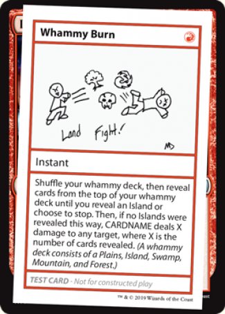 Whammy Burn (2021 Edition) [Mystery Booster Playtest Cards] | The Time Vault CA