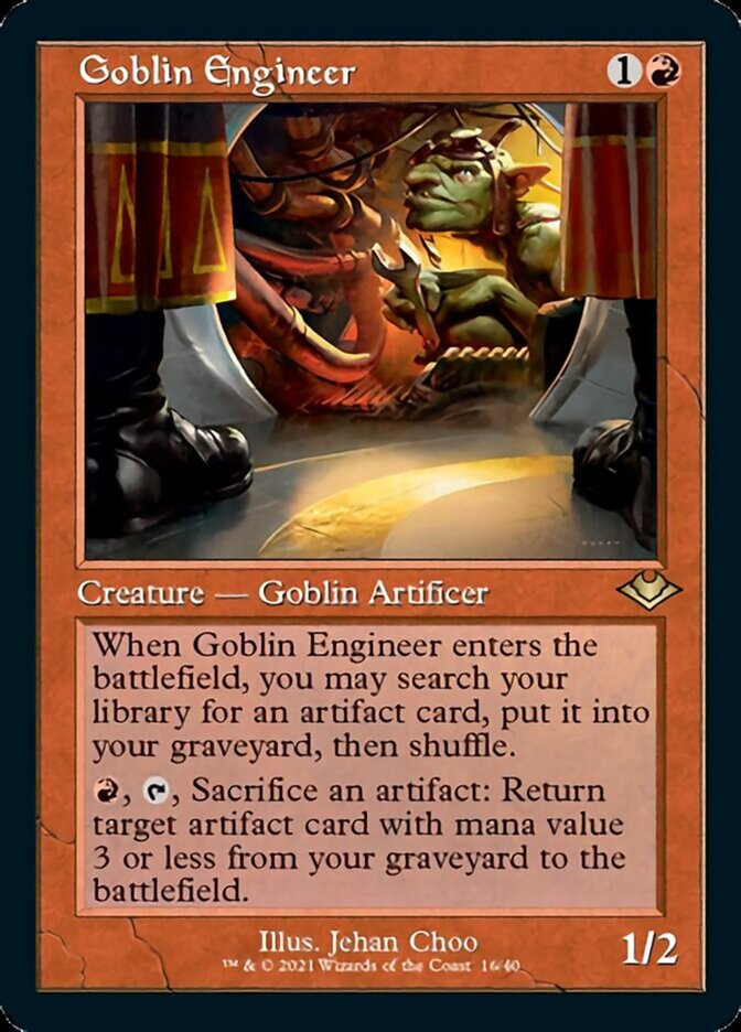 Goblin Engineer (Retro) [Modern Horizons] | The Time Vault CA