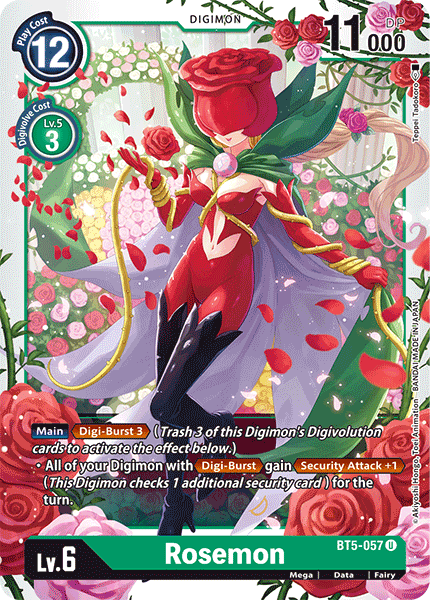 Rosemon [BT5-057] [Battle of Omni] | The Time Vault CA