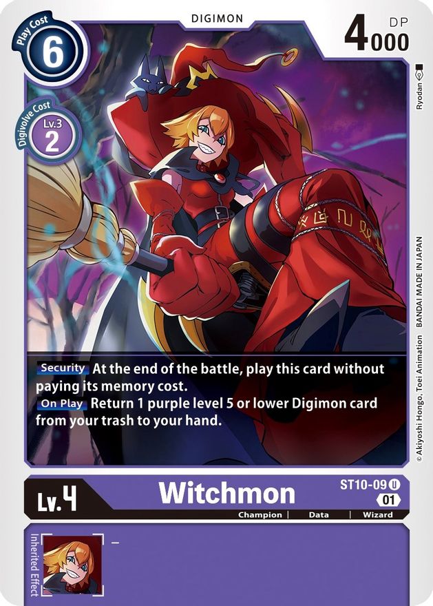 Witchmon [ST10-09] [Starter Deck: Parallel World Tactician] | The Time Vault CA