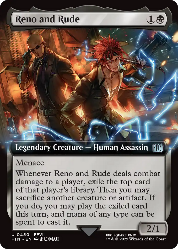 Reno and Rude (Extended Art) [FINAL FANTASY] | The Time Vault CA
