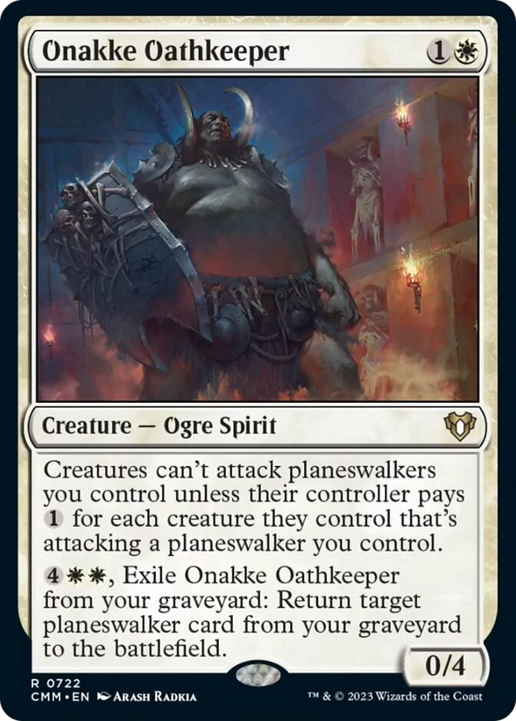 Onakke Oathkeeper [Commander Masters] | The Time Vault CA