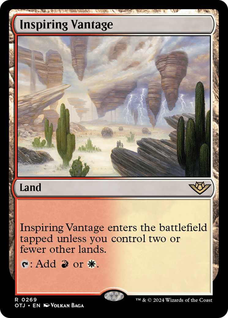 Inspiring Vantage [Outlaws of Thunder Junction] | The Time Vault CA