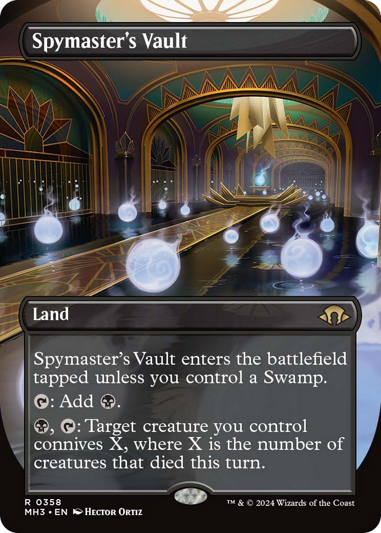 Spymaster's Vault (Borderless) [Modern Horizons 3] | The Time Vault CA