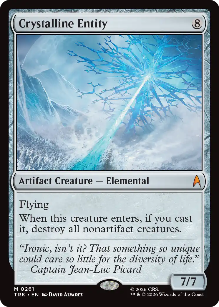Crystalline Entity [Star Trek] | The Time Vault CA