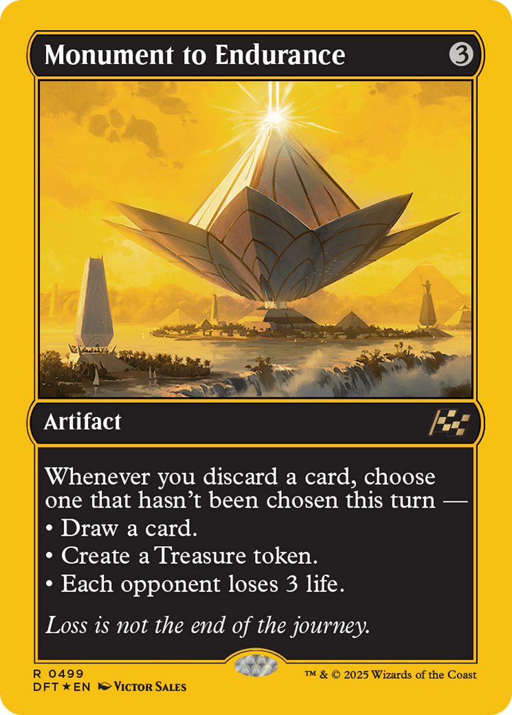 Monument to Endurance (First-Place Foil) [Aetherdrift] | The Time Vault CA