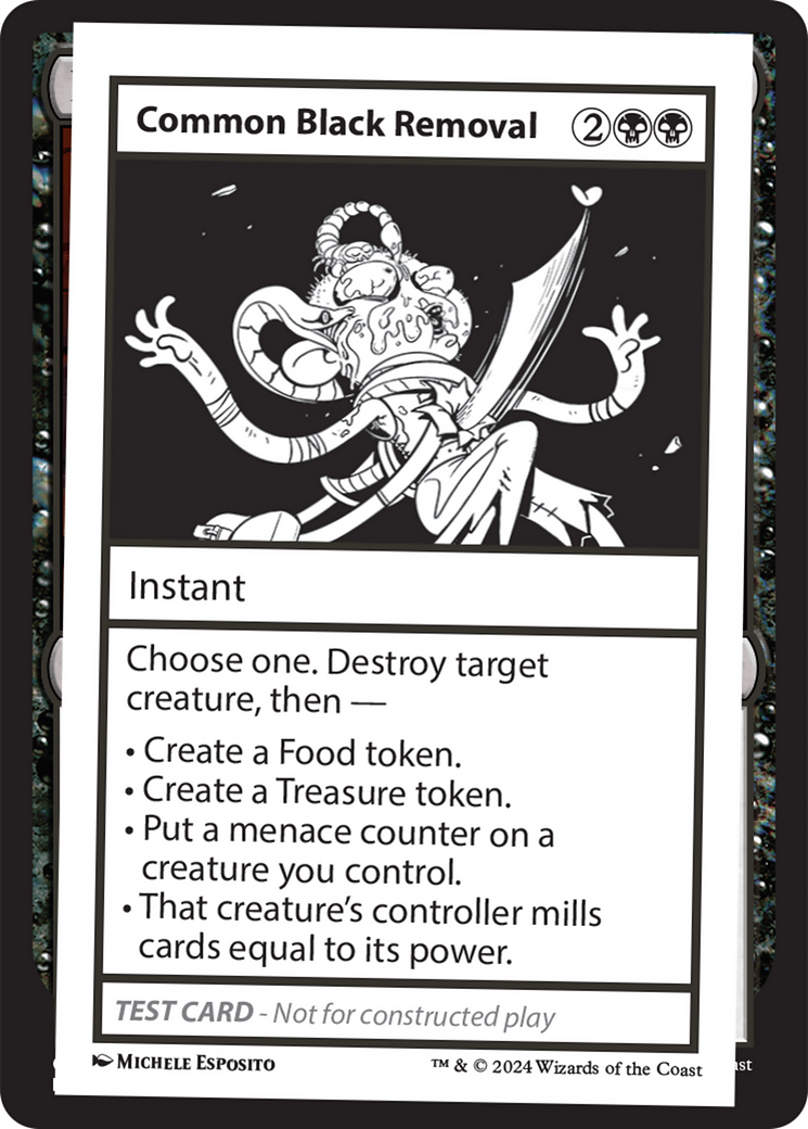 Common Black Removal [Mystery Booster 2 Playtest Cards] | The Time Vault CA