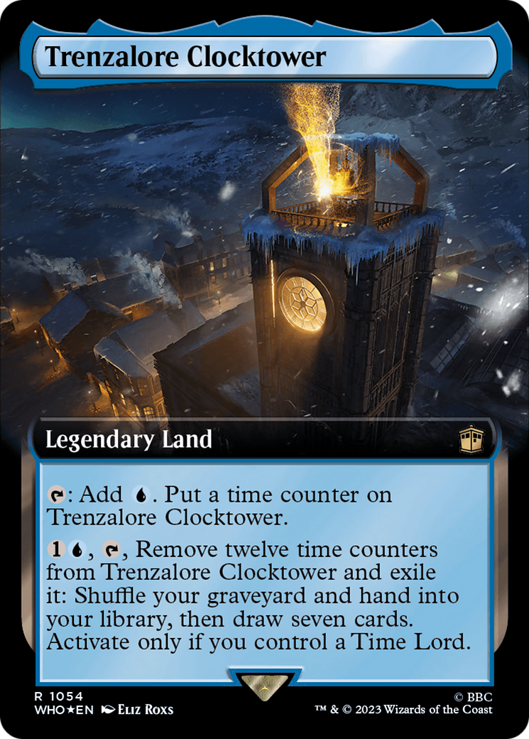 Trenzalore Clocktower (Extended Art) (Surge Foil) [Doctor Who] | The Time Vault CA