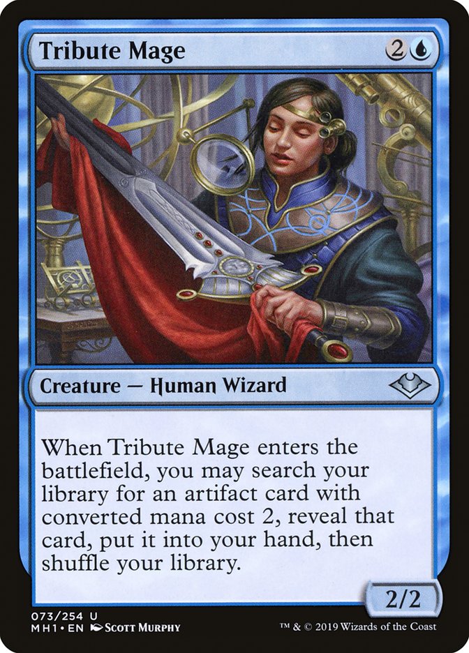 Tribute Mage [Modern Horizons] | The Time Vault CA