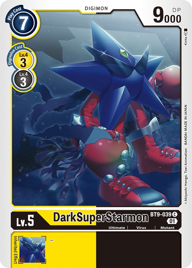 DarkSuperStarmon [BT9-039] [X Record] | The Time Vault CA