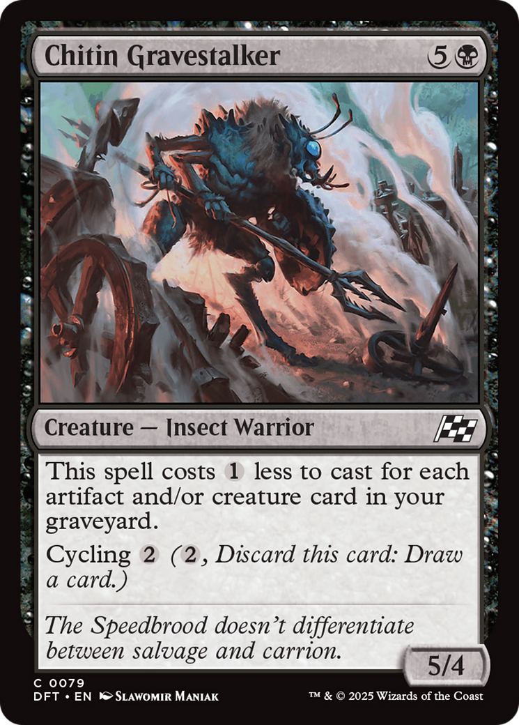 Chitin Gravestalker [Aetherdrift] | The Time Vault CA