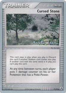 Cursed Stone (72/92) (Suns & Moons - Miska Saari) [World Championships 2006] | The Time Vault CA