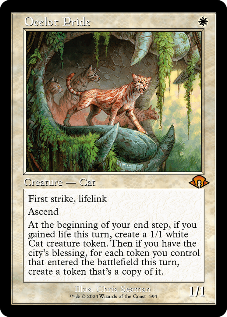 Ocelot Pride (Retro) [Modern Horizons 3] | The Time Vault CA