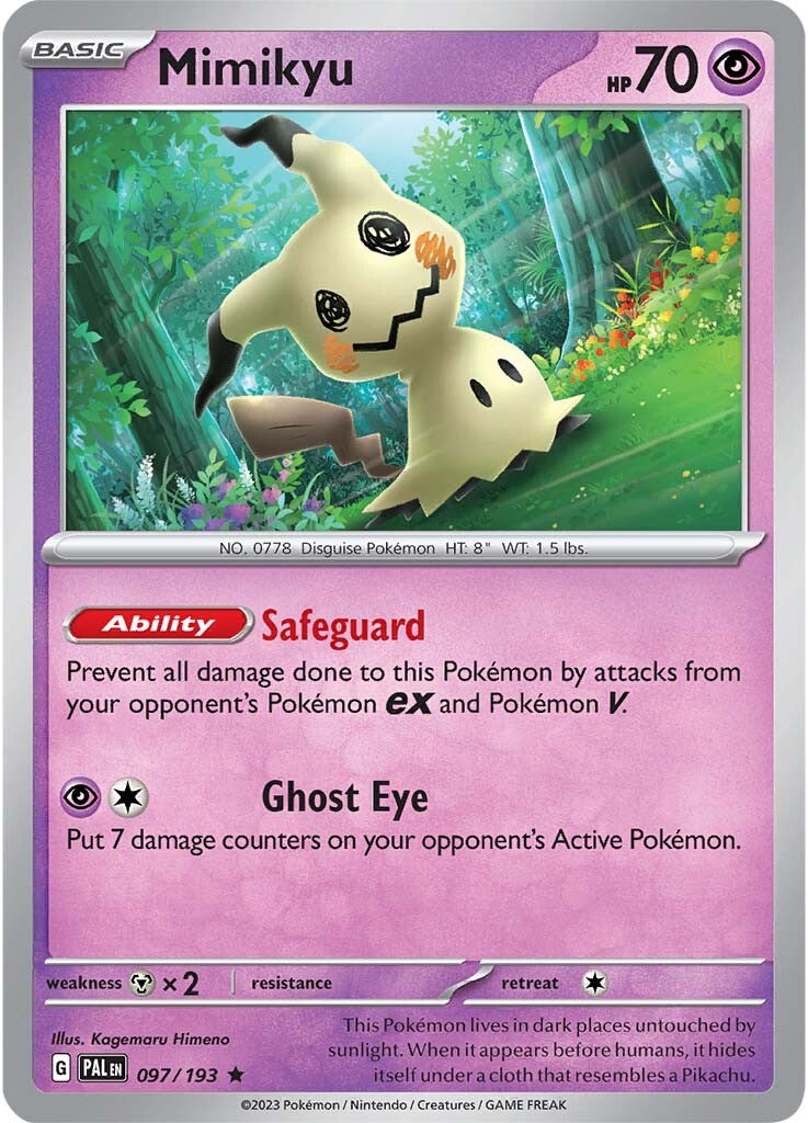 Mimikyu (097/193) [Scarlet & Violet: Paldea Evolved] | The Time Vault CA