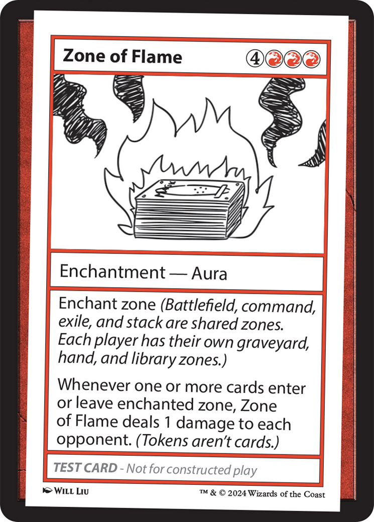 Zone of Flame [Mystery Booster 2 Playtest Cards] | The Time Vault CA