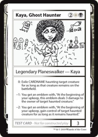 Kaya, Ghost Haunter (2021 Edition) [Mystery Booster Playtest Cards] | The Time Vault CA