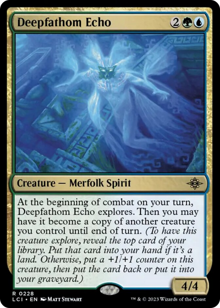 Deepfathom Echo [The Lost Caverns of Ixalan] | The Time Vault CA