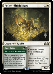 Pollen-Shield Hare // Hare Raising (Promo Pack) [Wilds of Eldraine Promos] | The Time Vault CA