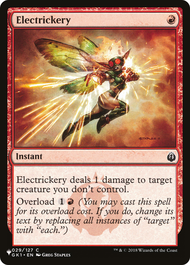 Electrickery [The List] | The Time Vault CA