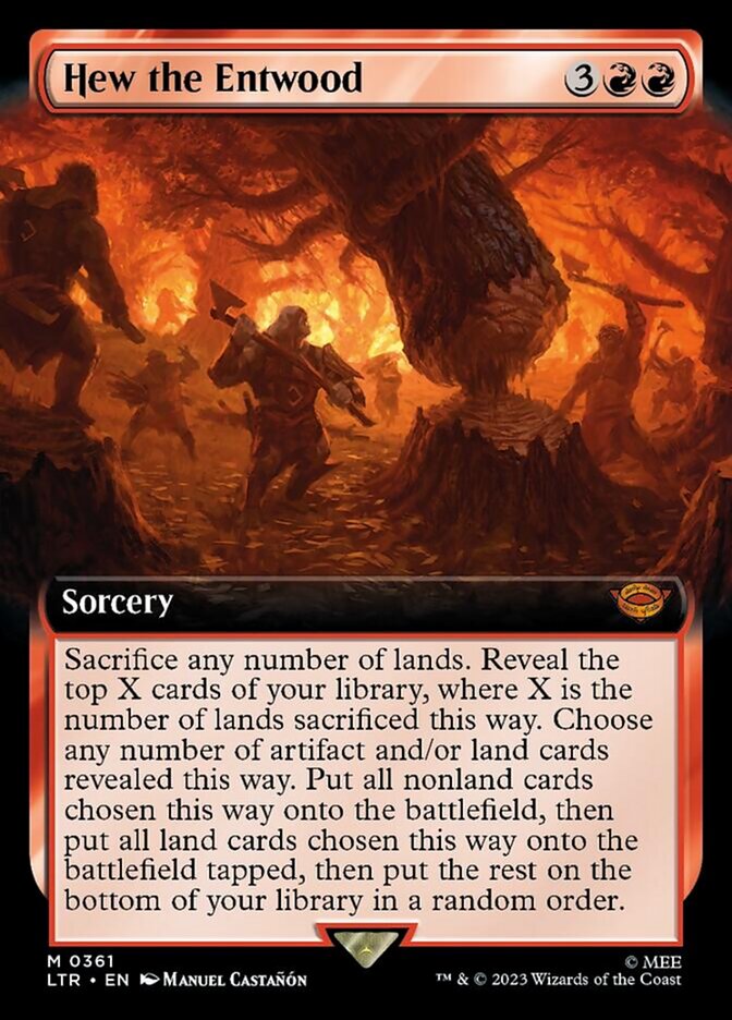 Hew the Entwood (Extended Art) [The Lord of the Rings: Tales of Middle-Earth] | The Time Vault CA