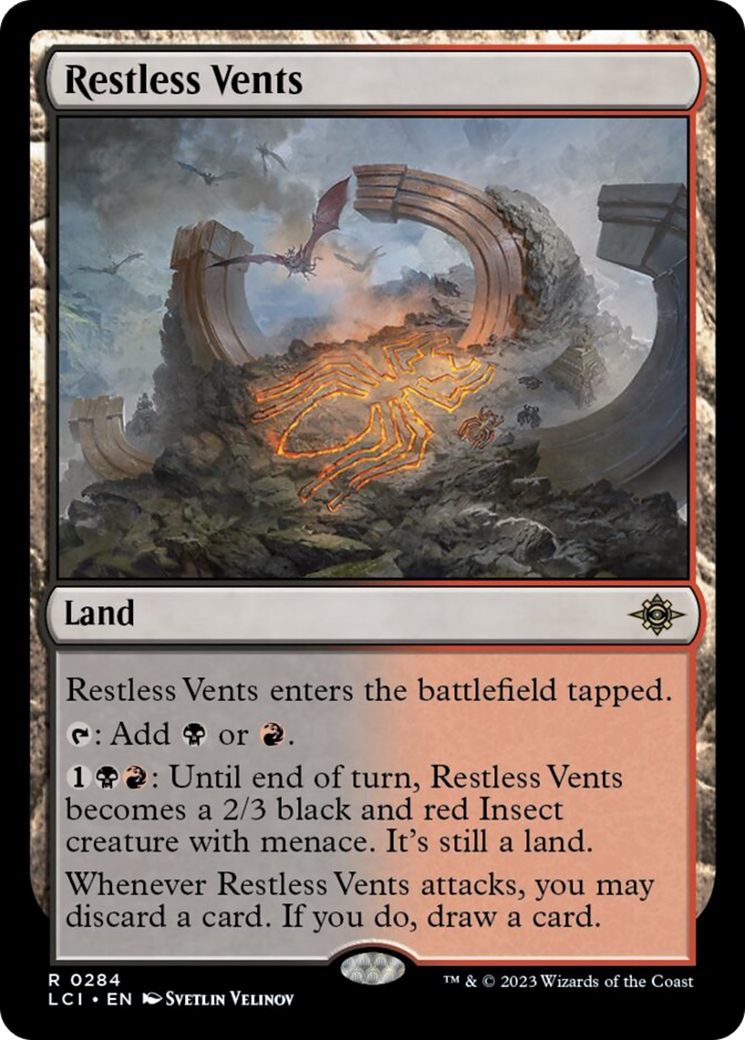Restless Vents [The Lost Caverns of Ixalan] | The Time Vault CA