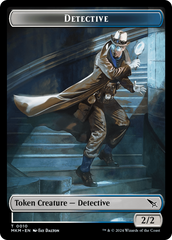 Detective // Thopter (0019) Double-Sided Token [Murders at Karlov Manor Tokens] | The Time Vault CA