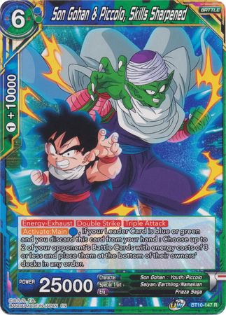 Son Gohan & Piccolo, Skills Sharpened (BT10-147) [Rise of the Unison Warrior 2nd Edition] | The Time Vault CA