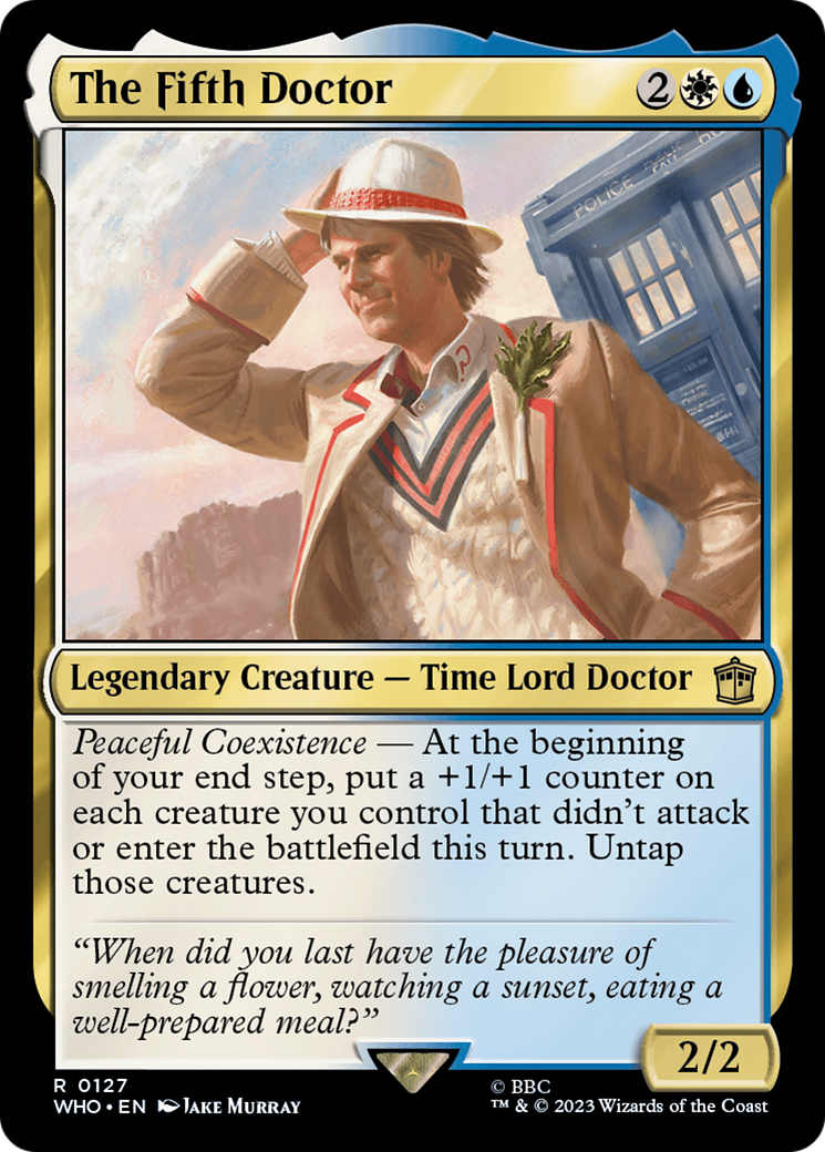 The Fifth Doctor [Doctor Who] | The Time Vault CA