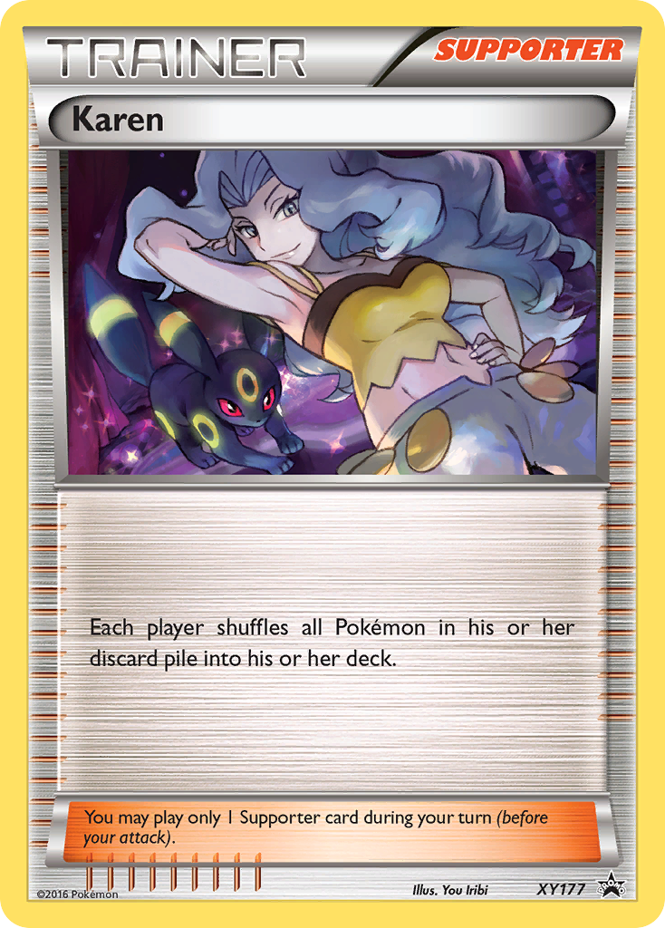 Karen (XY177) [XY: Black Star Promos] | The Time Vault CA