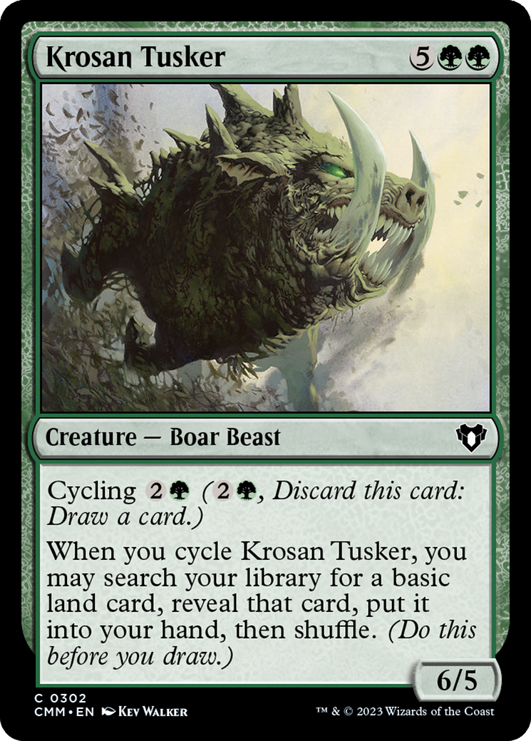 Krosan Tusker [Commander Masters] | The Time Vault CA