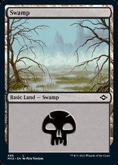 Swamp (486) (Foil Etched) [Modern Horizons 2] | The Time Vault CA