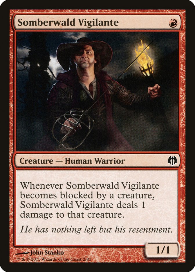 Somberwald Vigilante [Duel Decks: Heroes vs. Monsters] | The Time Vault CA